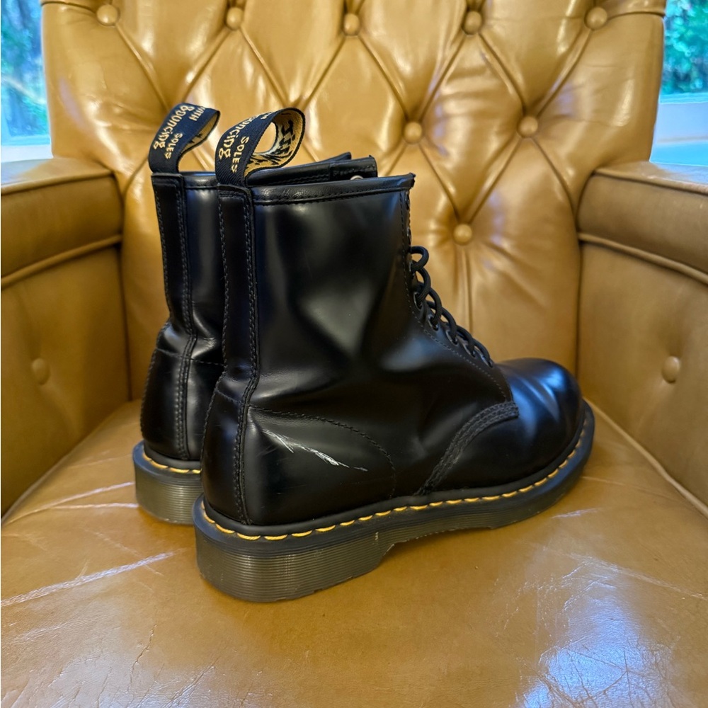 Dr. Martens 1460 Smooth Leather Boots (Men’s 10) - Picture 2 of 7